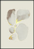 Creme Gemstones Right Real Gold Poster